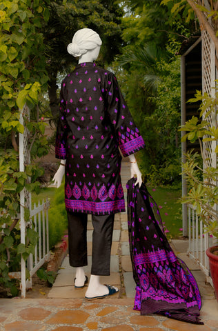 3 PC COTTON JACQUARD SCJ007K
