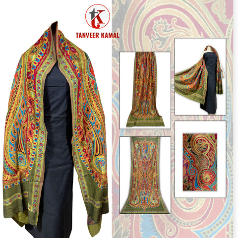Kani Silk Dupatta/Shawl-DUP-K02