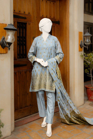 3 PC COTTON JACQUARD SCJ007G
