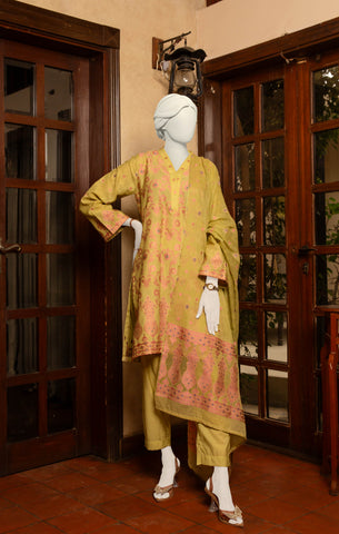 3 PC COTTON JACQUARD SCJ004Y