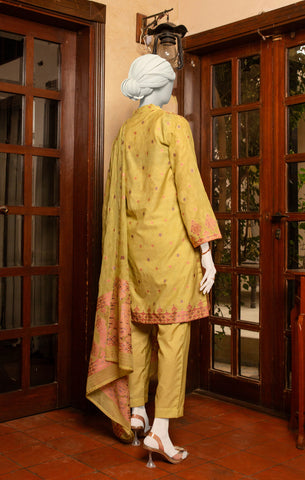 3 PC COTTON JACQUARD SCJ004Y