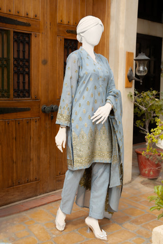 3 PC COTTON JACQUARD SCJ007G
