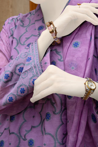 3 PC COTTON JACQUARD SCJ005P