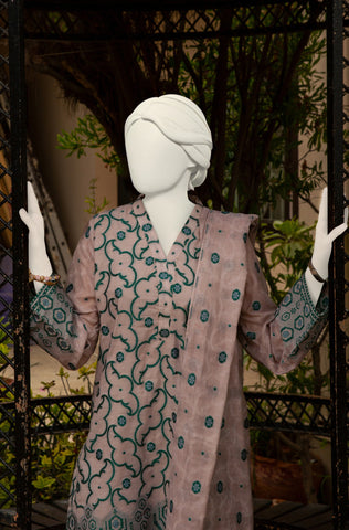 3 PC COTTON JACQUARD SCJ005T