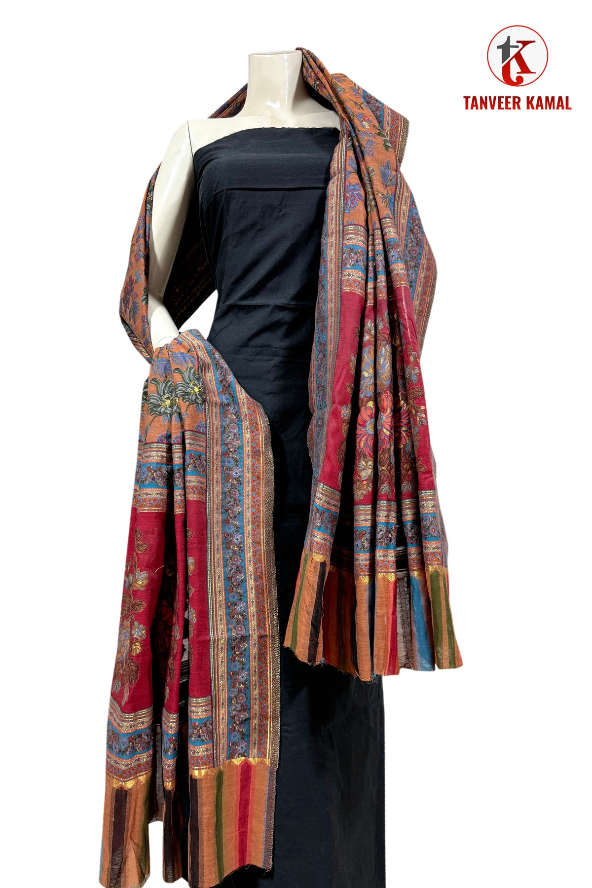 Kani Silk Dupatta/Shawl-DUP-K01