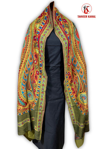 Kani Silk Dupatta/Shawl-DUP-K02