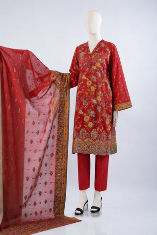 Unstitched 3pc Suit Kani Silk 02