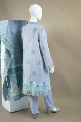 Unstitched 3pc Suit Kani Silk 03