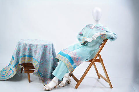 Unstitched 3pc Suit Kani Silk 04