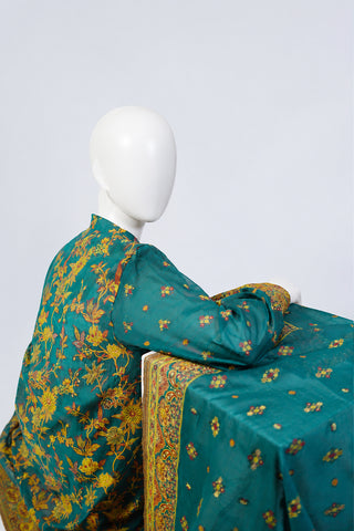 Unstitched 3pc Suit Kani Silk 08