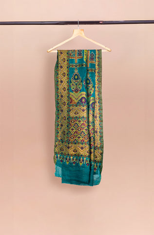 Luxurious 100% Pure Silk Chiffon Duppata/Shawl - DUP-03T