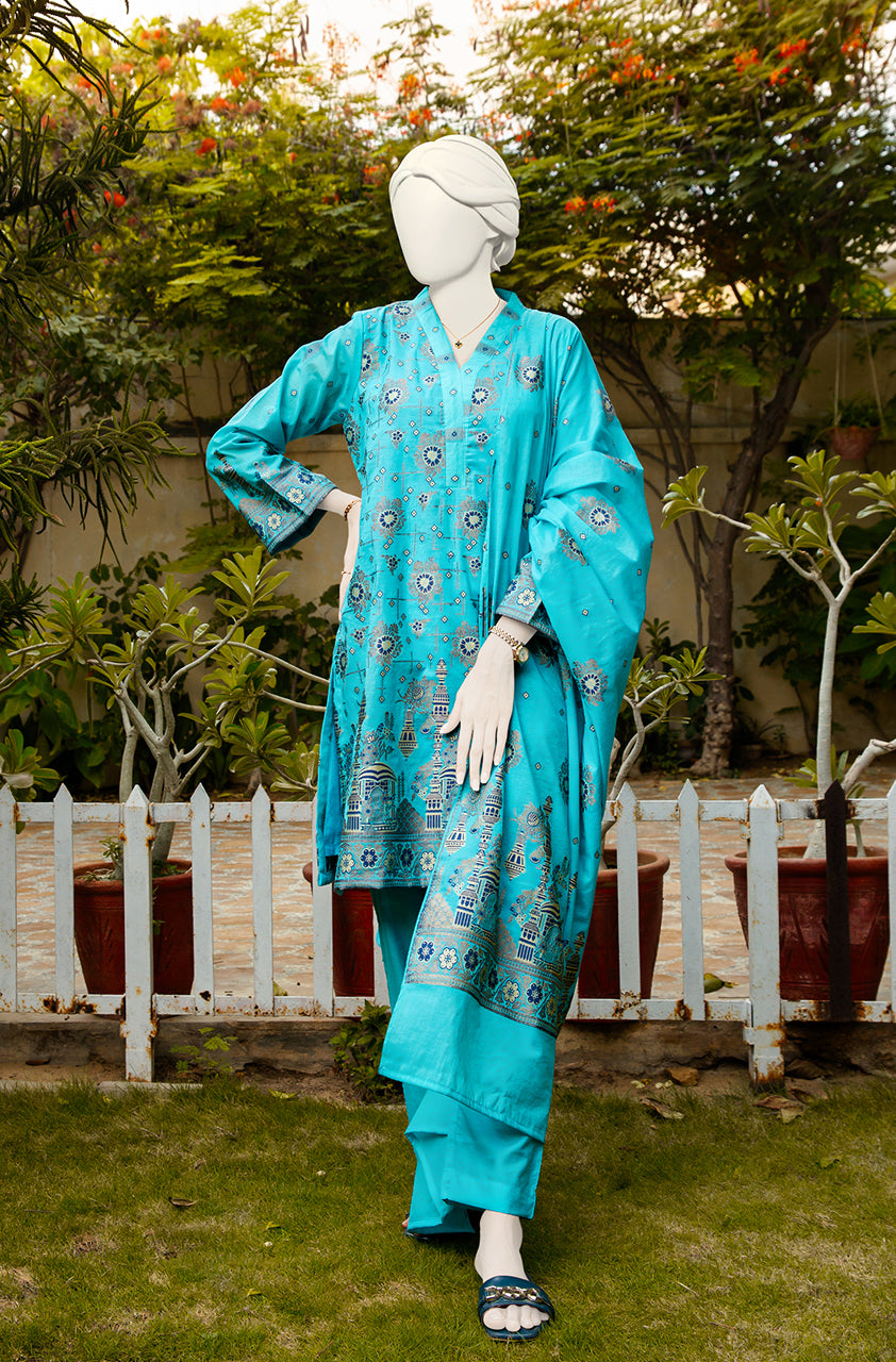 3 PC COTTON JACQUARD SCJ002C