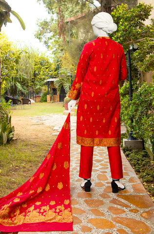 3 PC COTTON JACQUARD SCJ002R