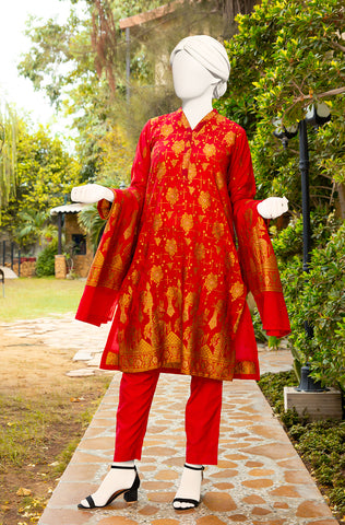 3 PC COTTON JACQUARD SCJ002R