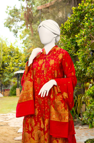 3 PC COTTON JACQUARD SCJ002R