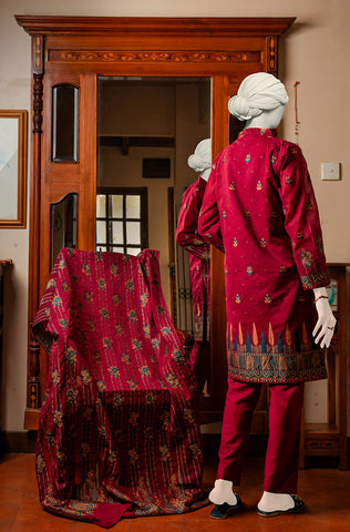 3 PC COTTON JACQUARD SCJ001R